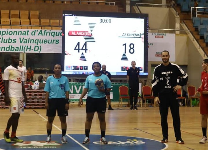 Deux arbitres gabonaises au sifflet du championnat semi-professionnel de handball du Nigéria
