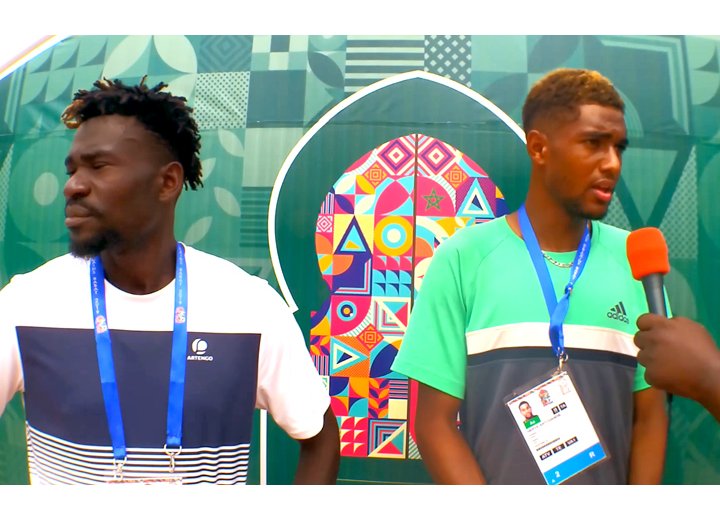 Jeux Africains 2019 : interview des tennismen gabonais au 3e jour de la compétition