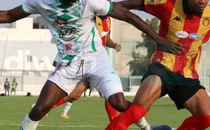 Douche froide pour Junior Bekale et la JS Kairouan face à l'Espérance de Tunis 