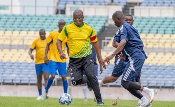 Challenge interforces : la GR sacrée à Akanda, la Police gabonaise intraitable en football