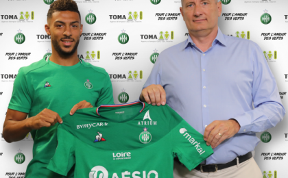 Denis Bouanga signe pour quatre ans à l'AS Saint Etienne