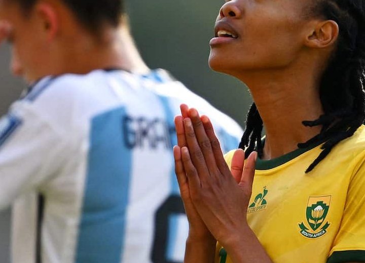 CDM féminine 2023 : l'Afrique du Sud en sursis après son nul face à l'Argentine