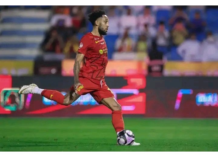 Arabie Saoudite : Aubameyang désigné homme du match après son but décisif contre Al-Ahli