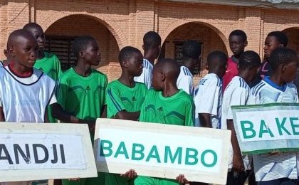 Koulamoutou : coup d'envoi réussi pour la 6e édition de la Coupe U17 des quartiers