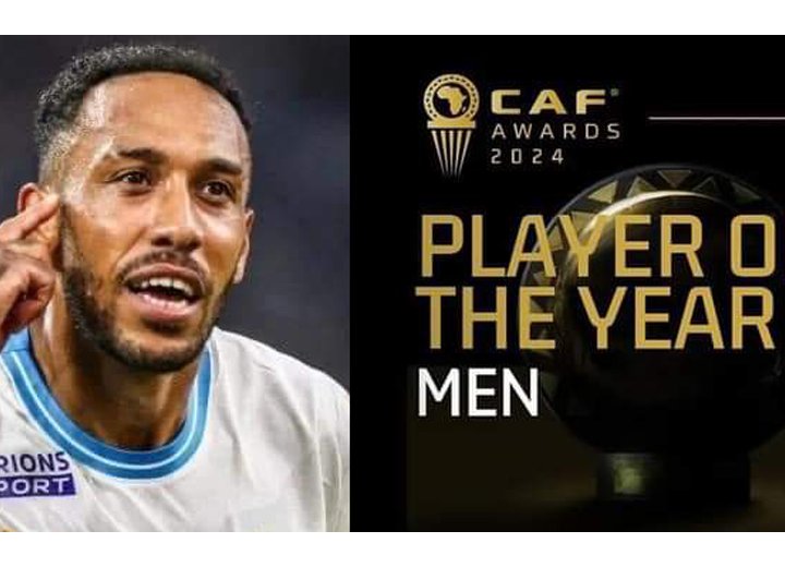 CAF Awards 2024 : l'absence de Pierre-Emerick Aubameyang dans le top 10 suscite des critiques