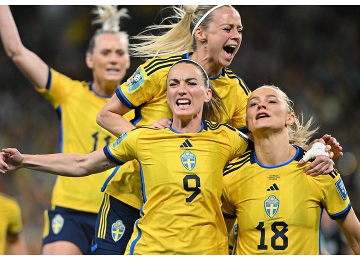 CdM féminine 2023 : la Suède remporte le match de classement face à l'Australie