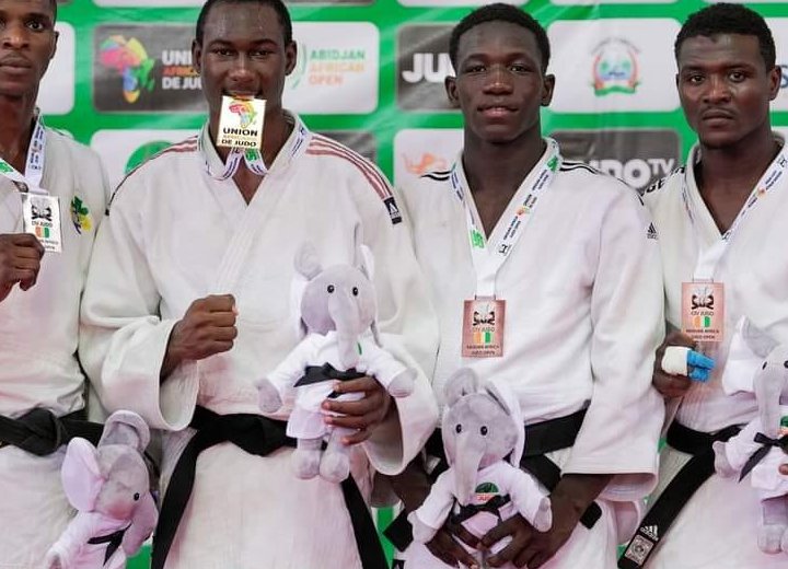 Moisson fructueuse pour les judokas gabonais à l'Open international d'Abidjan 2024