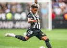 Ligue 1 : Jim Allevinah retrouve l'entraînement collectif avant Brest