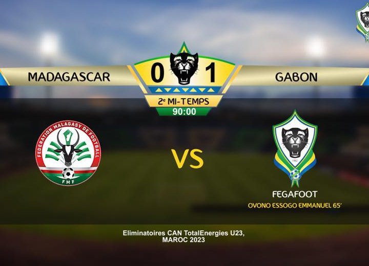 Éliminatoire CAN U23 : Le Gabon gagne la première manche face à Madagascar