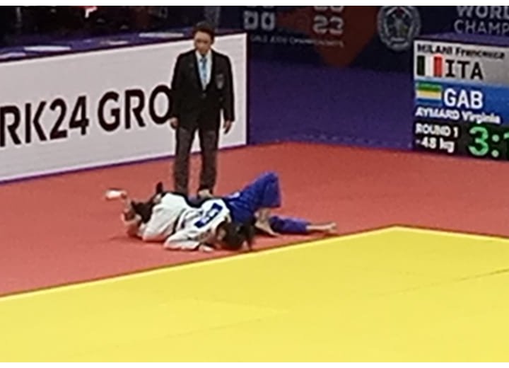 Championnat du monde de judo : la gabonaise Virginia Aymard tombe d'entrée de jeu