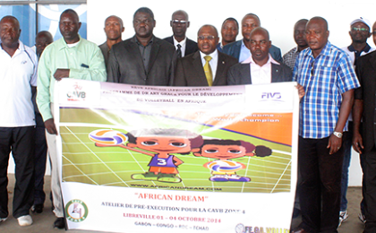 Zone 4 : 12 encadreurs de volley-ball en formation à Libreville