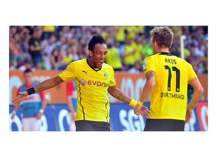 Aubameyang demarre la Bundesliga par un triplé !