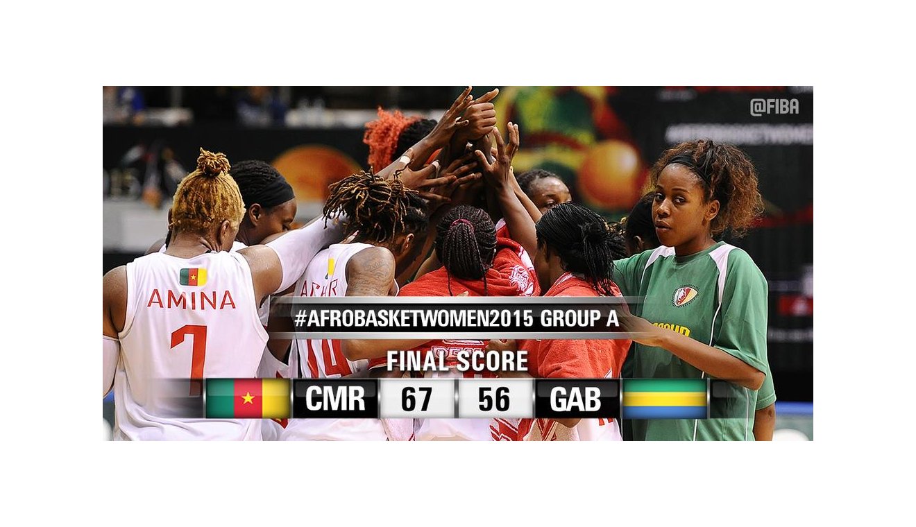 Afrobasket 2015 : le Gabon tenu en échec par le Cameroun 56 à 67