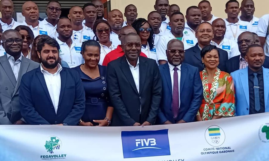 Volleyball : 32 entraîneurs en formation à Nkok pour élever le niveau gabonais