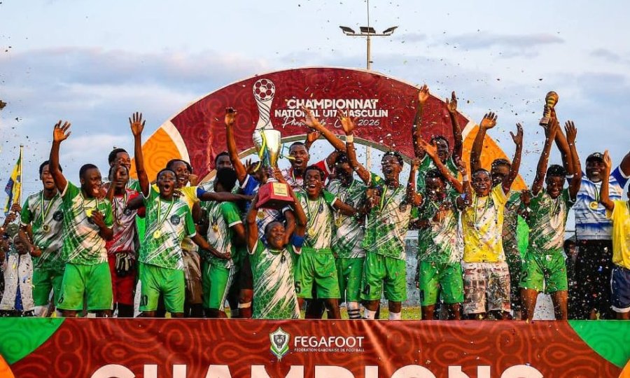 Championnat du Gabon U17 : l'Estuaire domine la Ngounié et décroche le titre national 2026
