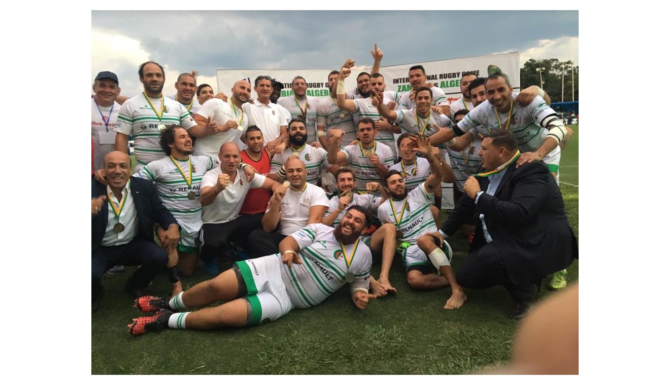 L'Algérie remporte la Rugby Africa Bronze Cup 2017