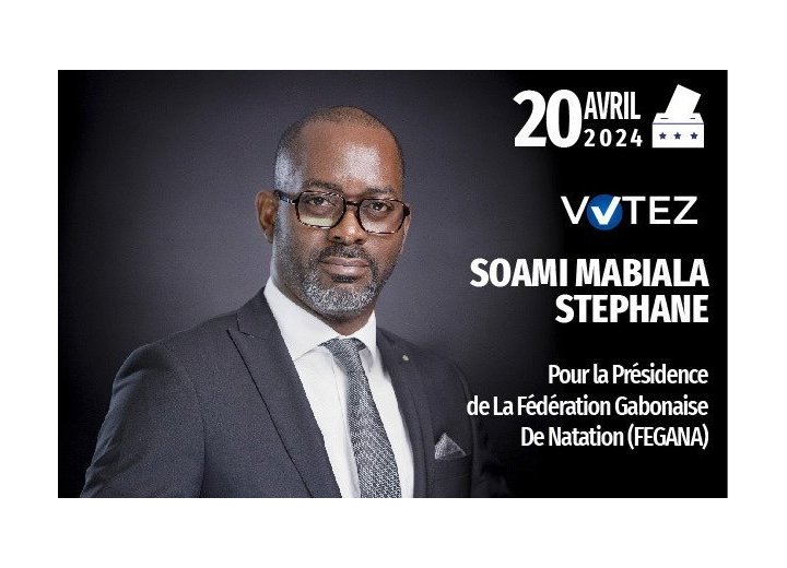 Stéphane Soami Mabiala, unique candidat à la présidence de la Fédération gabonaise de natation