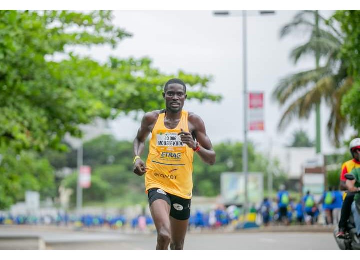 Athlétisme : Djessy Mouélé désigné nouveau capitaine des Panthères du Gabon