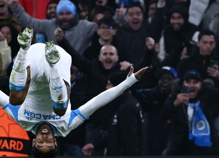 UEFA champions league : Aubameyang donne le sourire au Vélodrome grâce à un doublé