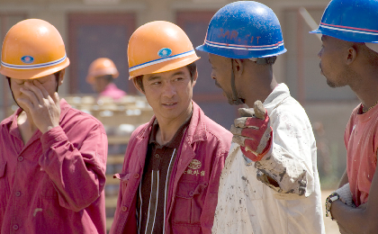 Stade de l'amitié sino-gabonaise : les ouvriers en grève