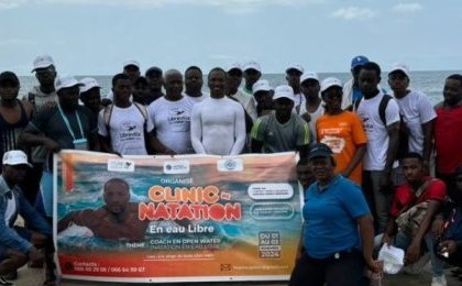 Natation en eau libre : le Gabon forme ses athlètes en vue d'un championnat africain inédit