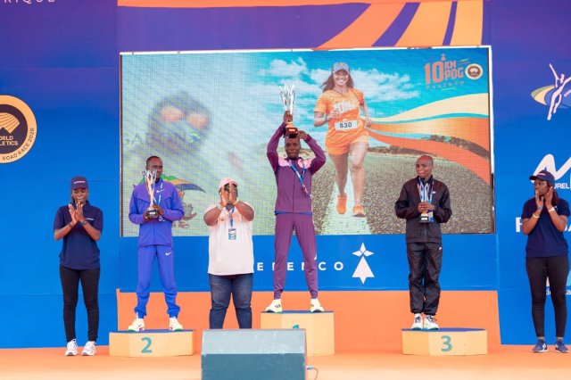 10 Km de Port-Gentil 2026 : le Kenya domine les élites, Djessy Mouelé Kodo premier Gabonais