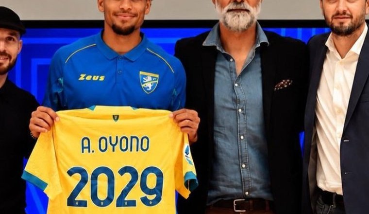 Serie A : Anthony Oyono prolongé jusqu'en 2029 par Frosinone