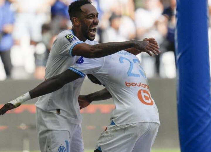 Ligue 1 : Aubameyang décisif avec l'OM face au Havre