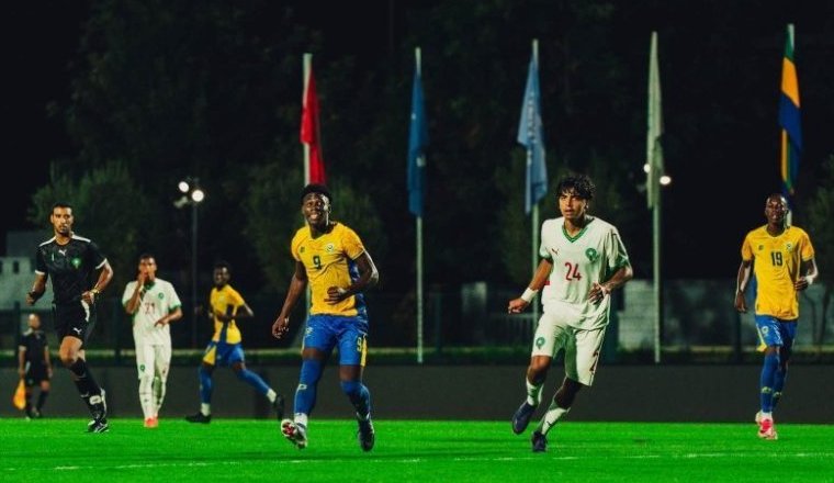 Amical U17 : le Gabon prend l'eau face au Maroc et s'incline 6-0 à Salé