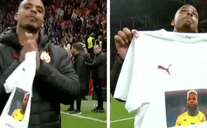 Super Lig : Mario Lemina rend hommage à Aaron Boupendza après la victoire de Galatasaray