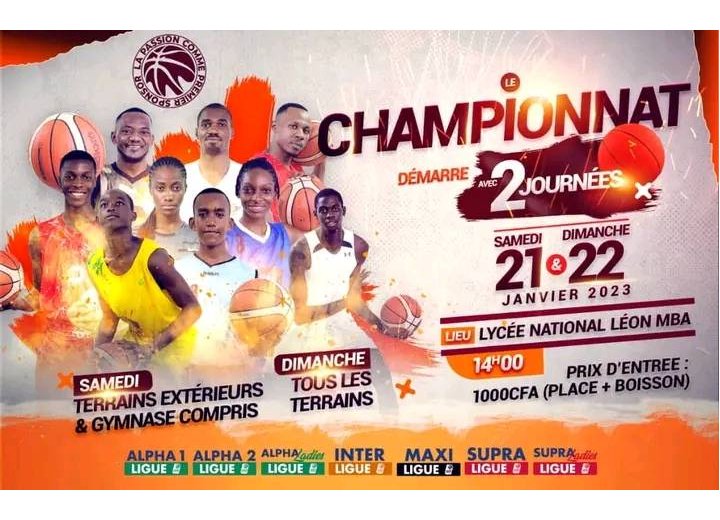 Supra'Ligue : 10 prétendants au titre de champion de l'Estuaire détenu par Espoir BC