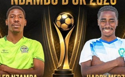 Ndambo d'or 2026 : Caleb Nzamba couronné meilleur joueur du National-Foot 1