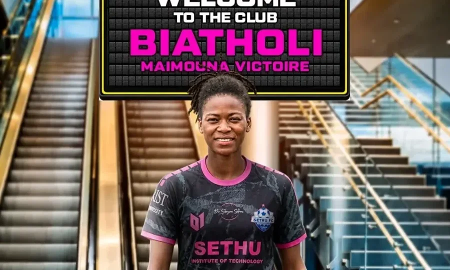 Inde : Après 3 saisons à Chypre, Victoire Biatholi Maïmouna rejoint Sethu FC