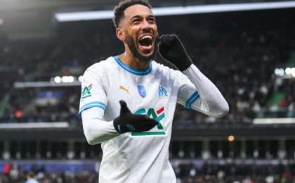 Coupe de France : Aubameyang envoie l'OM au second tour