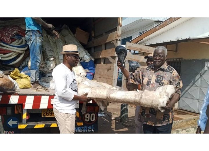 Un coup de poing dans l'avenir de la boxe gabonaise : Réception de nouveaux rings à la Fegaboxe