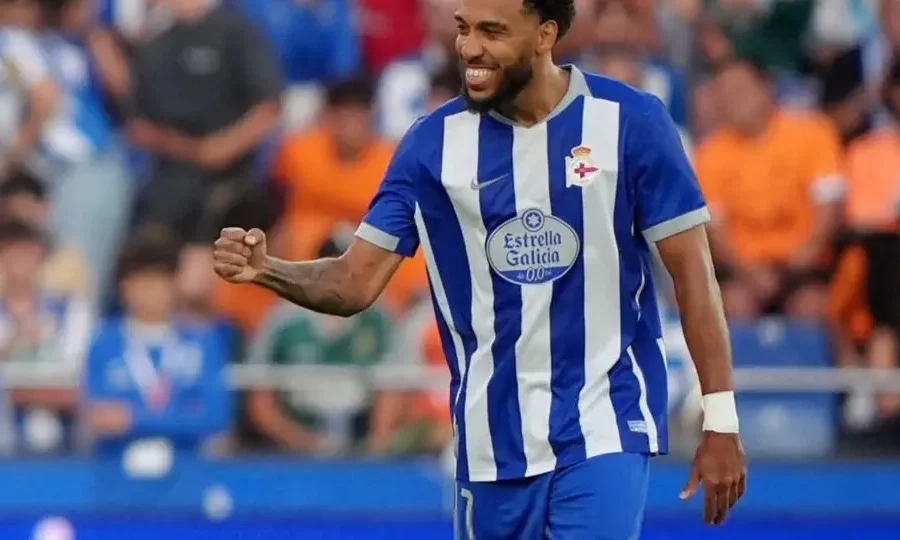 Espagne : Aubameyang buteur pour son retour en Liga avec le Deportivo