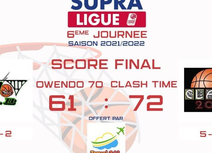 Championnat de basket de l'Estuaire : Clash-Time demeure invaincu