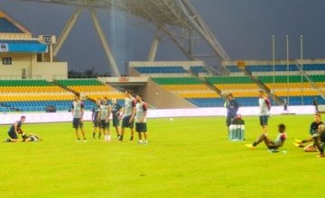 L'entrainement du PSG pour le Trophée des Champions